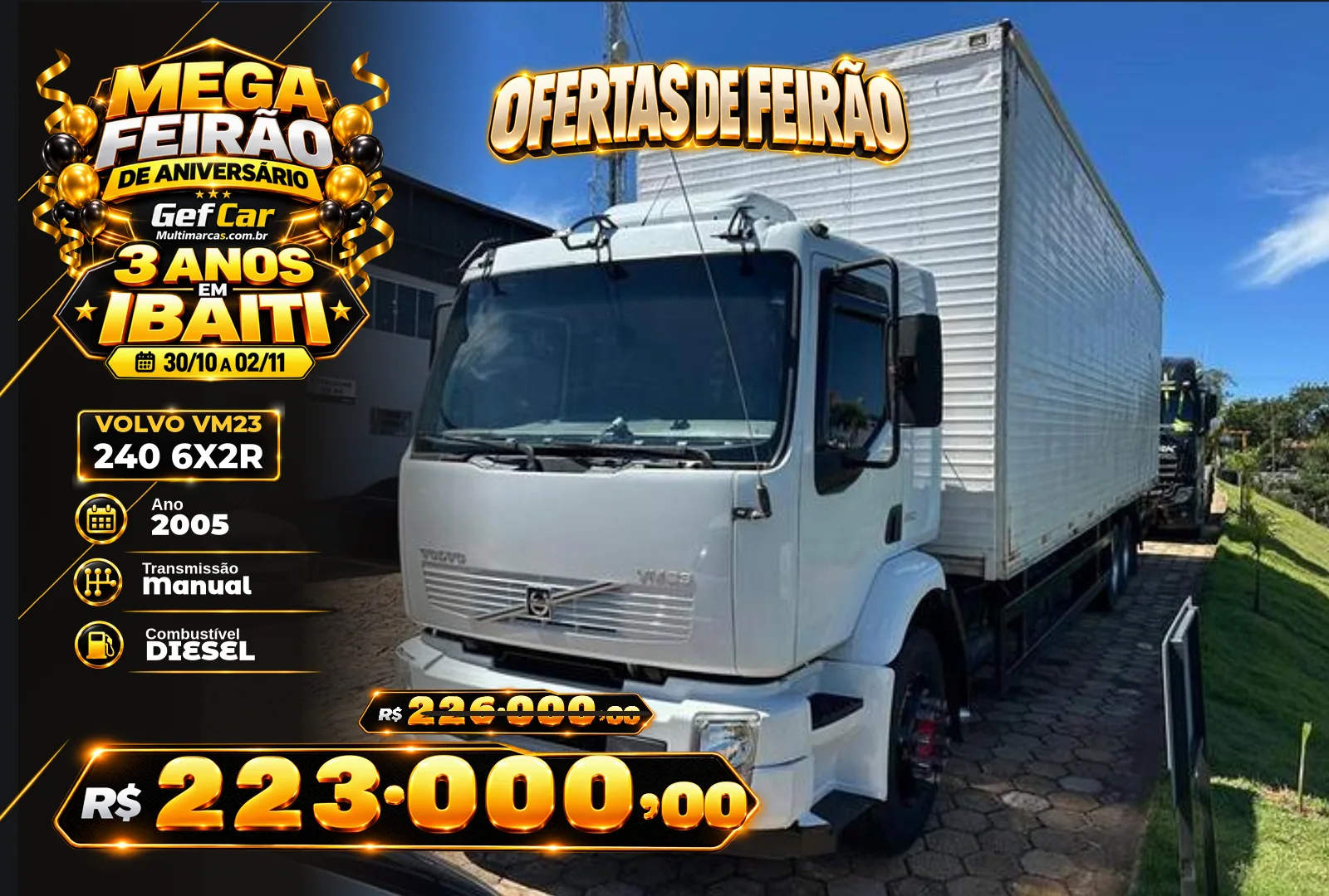 VOLVO VM23 240 6X2R 2005