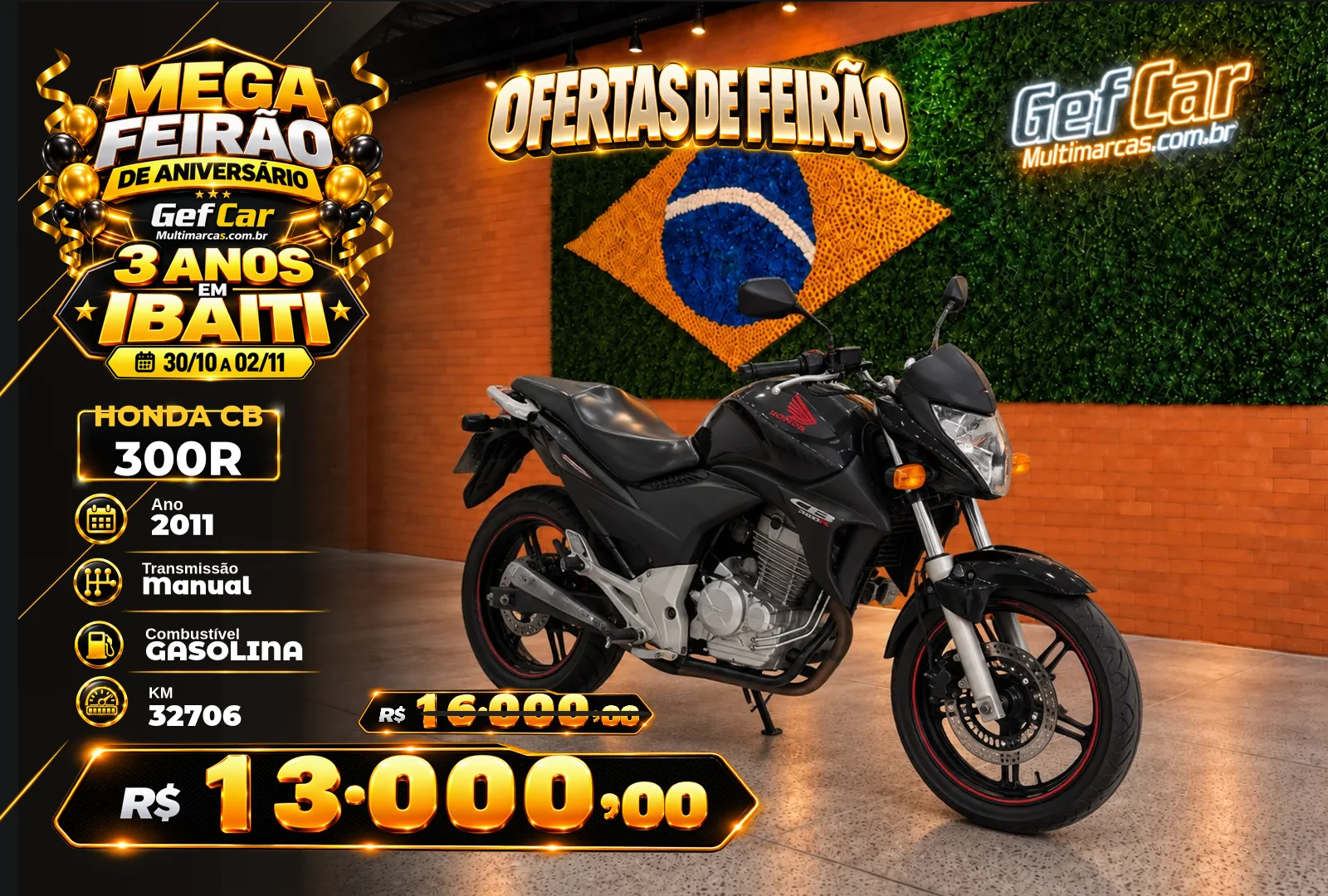 HONDA CB 300R 2011