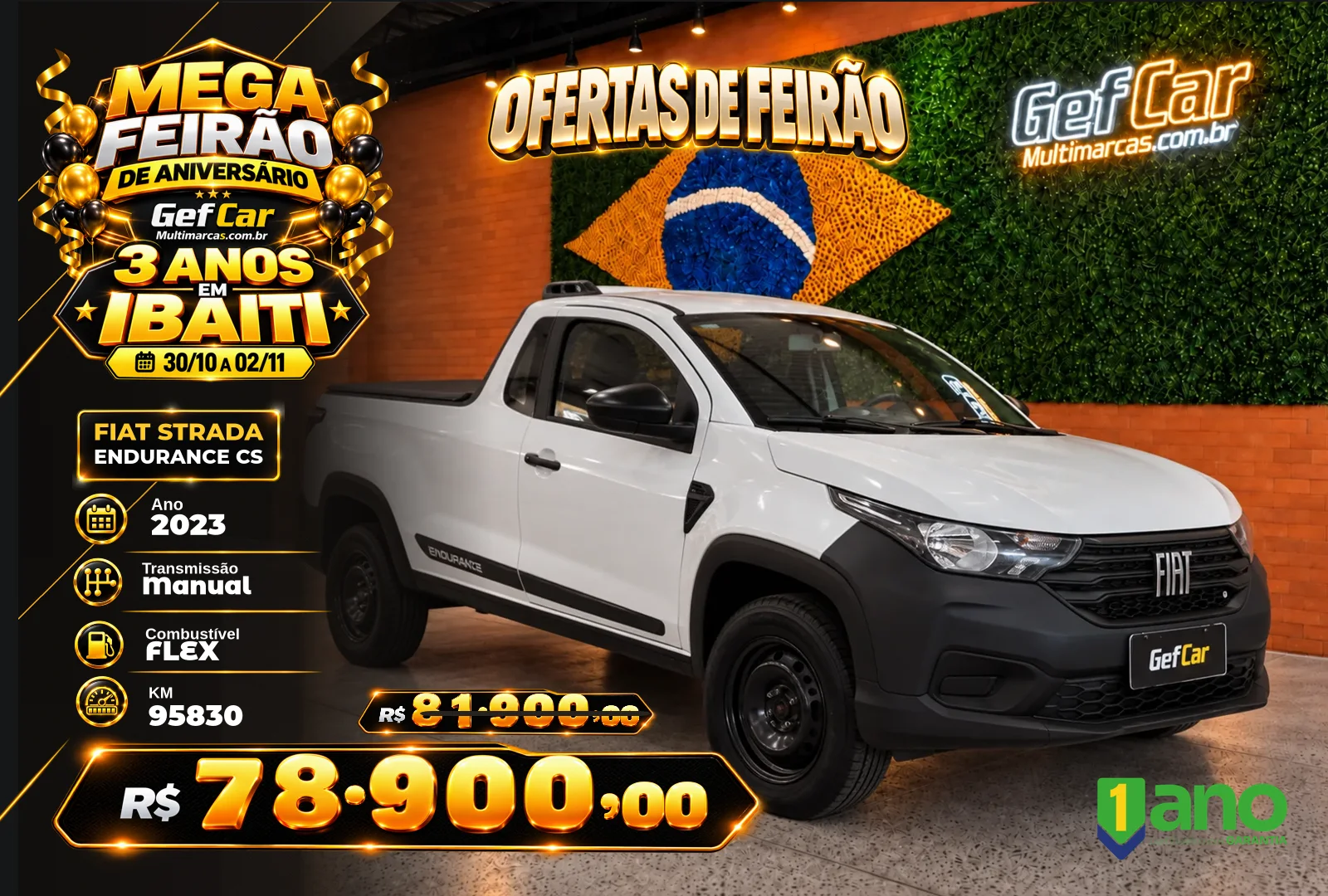 FIAT STRADA ENDURANCE CS 2023