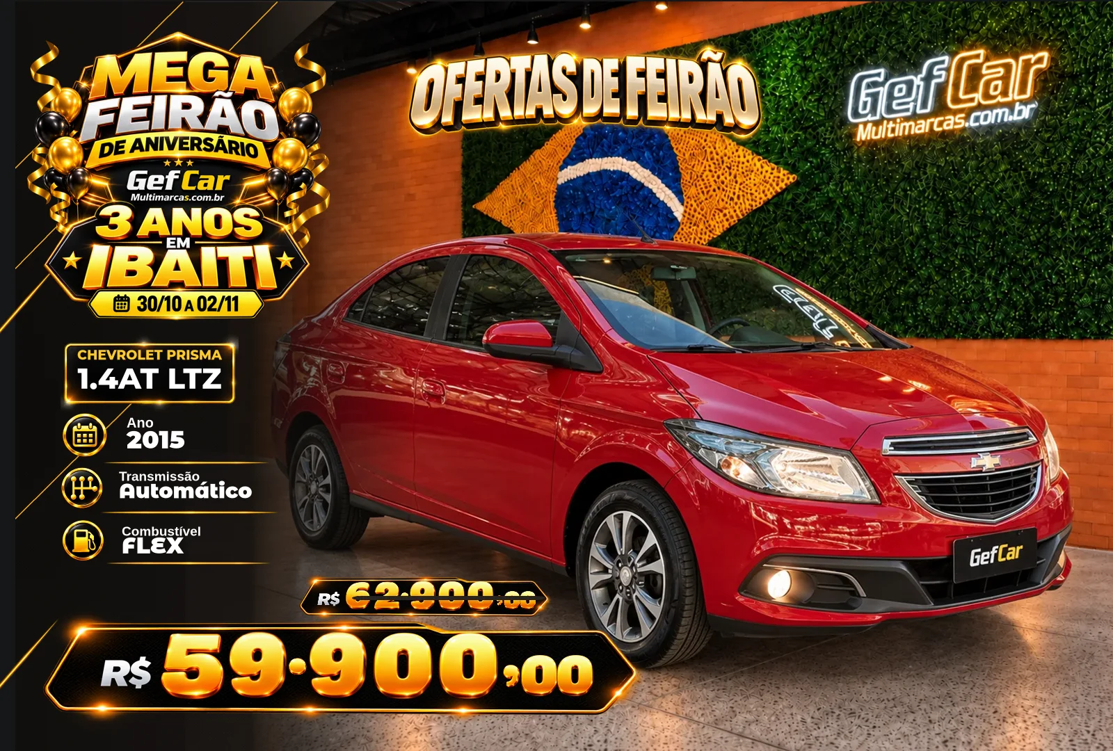 CHEVROLET PRISMA 1.4AT LTZ 2015