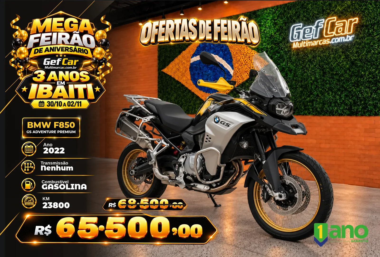 BMW F850GS A 2022