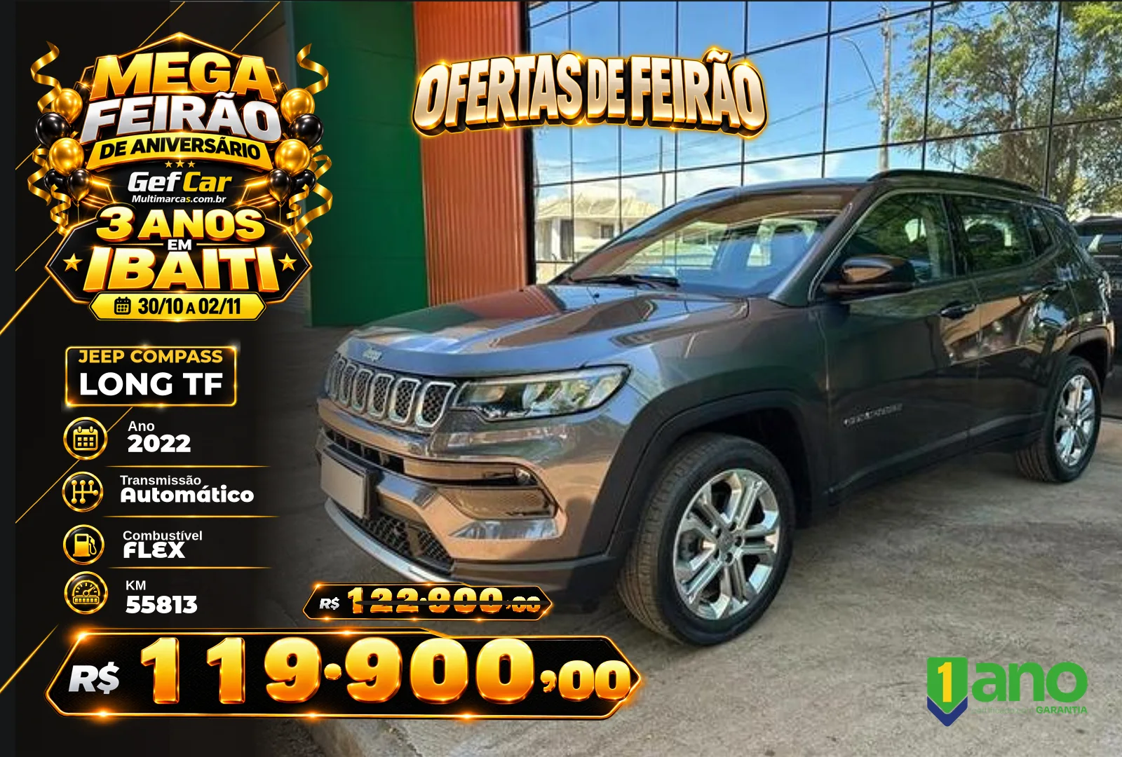 JEEP COMPASS LONG TF 2022